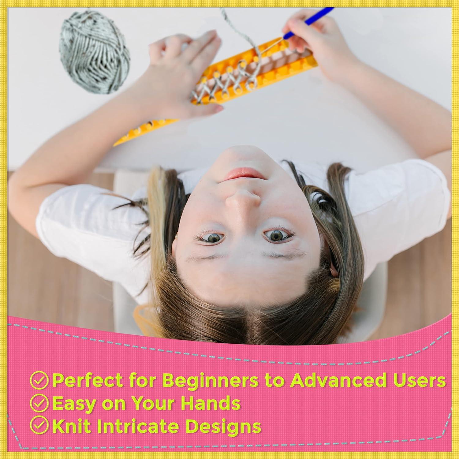 Kit de Telar de Tejer Olikraft - 4 Redondos y 2 Rectangulares