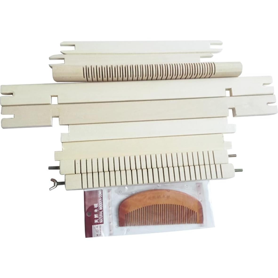 Telar de Tejido MIKIMIQI de Madera 25.1x40cm para Manualidades