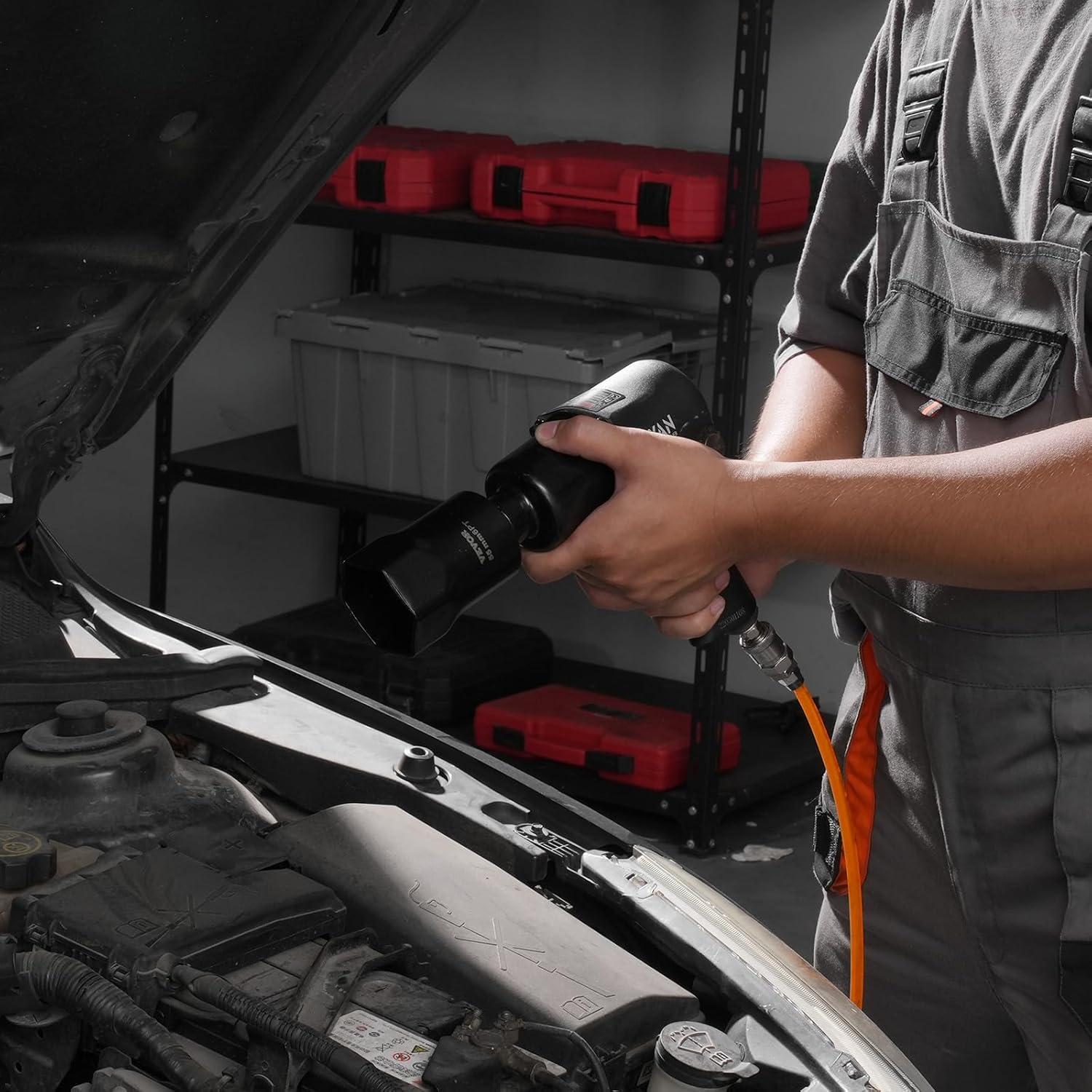 Juego de Enchufes para Tuercas de Rodamiento VEVOR 7 Piezas