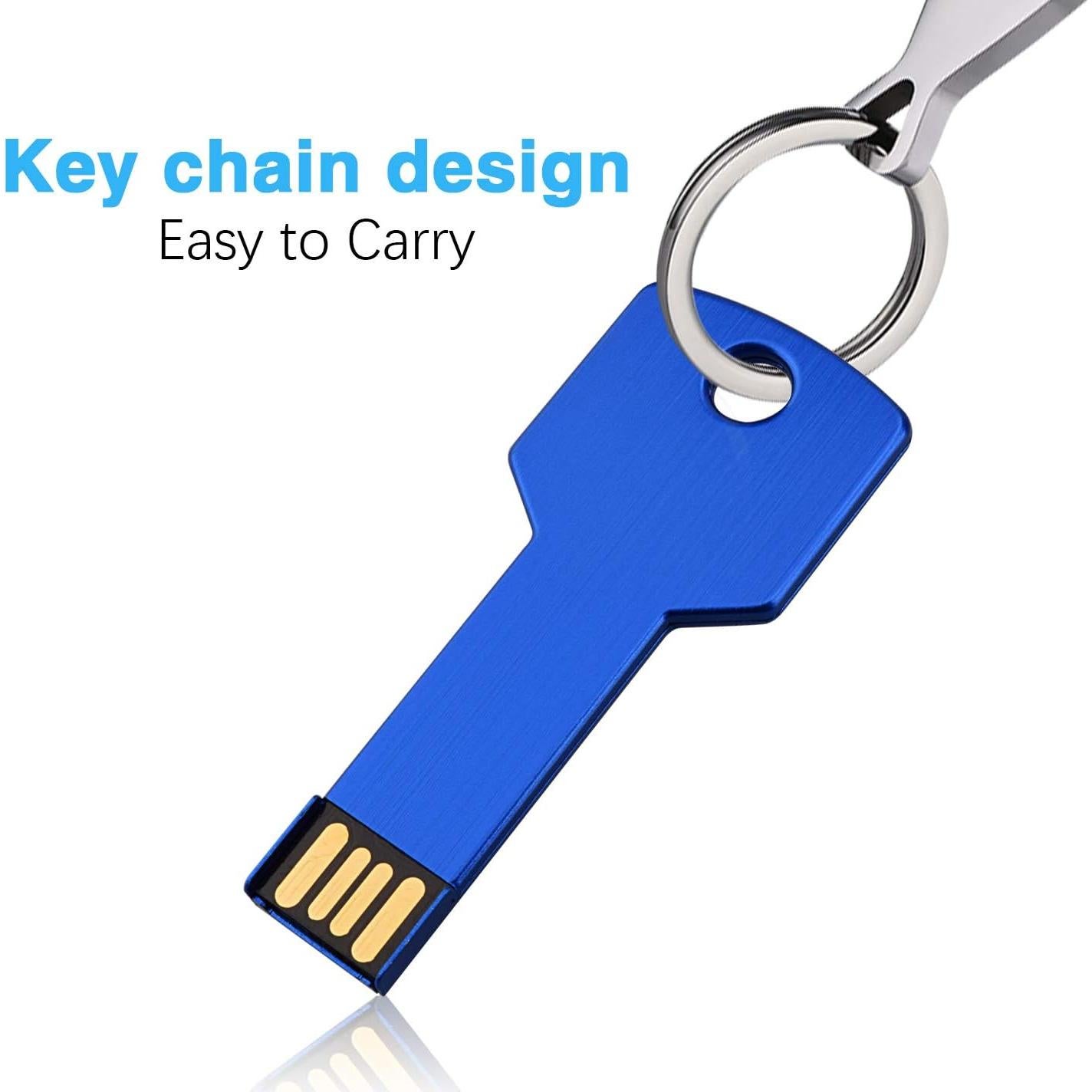 Unidad Flash USB 16GB K&ZZ Multicolor 5 Piezas