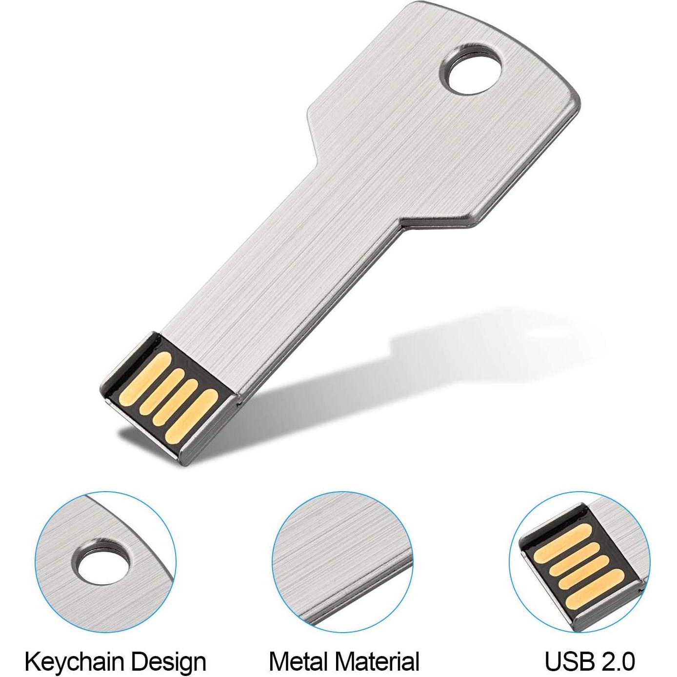 Unidad Flash USB 16GB K&ZZ Multicolor 5 Piezas