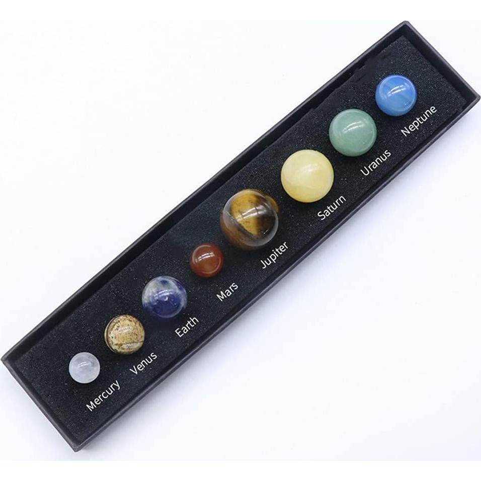 Conjunto de Bolas de Cristal del Sistema Solar AITELEI 8 Planetas