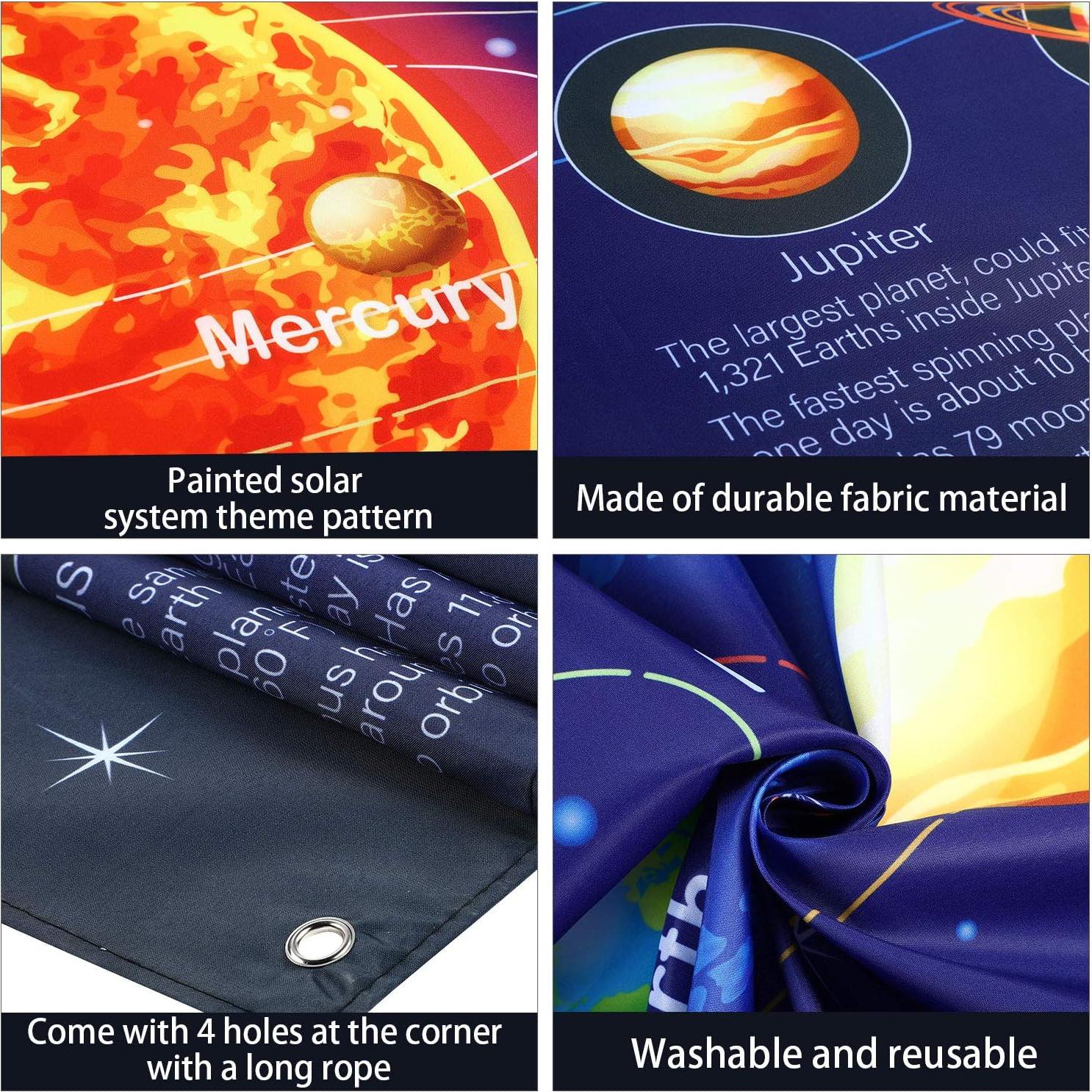 Póster Gigante Espacial Blulu 185x110 cm para Niños