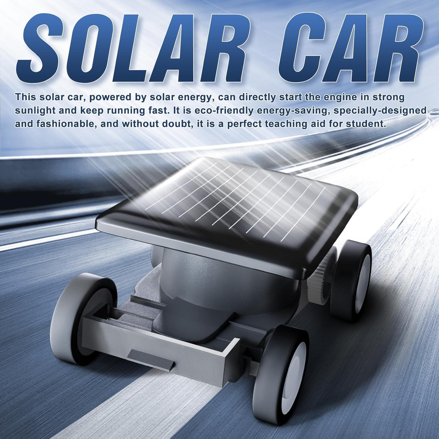 Coche Solar Educativo PSKTYTY para Niños 2-10 Años