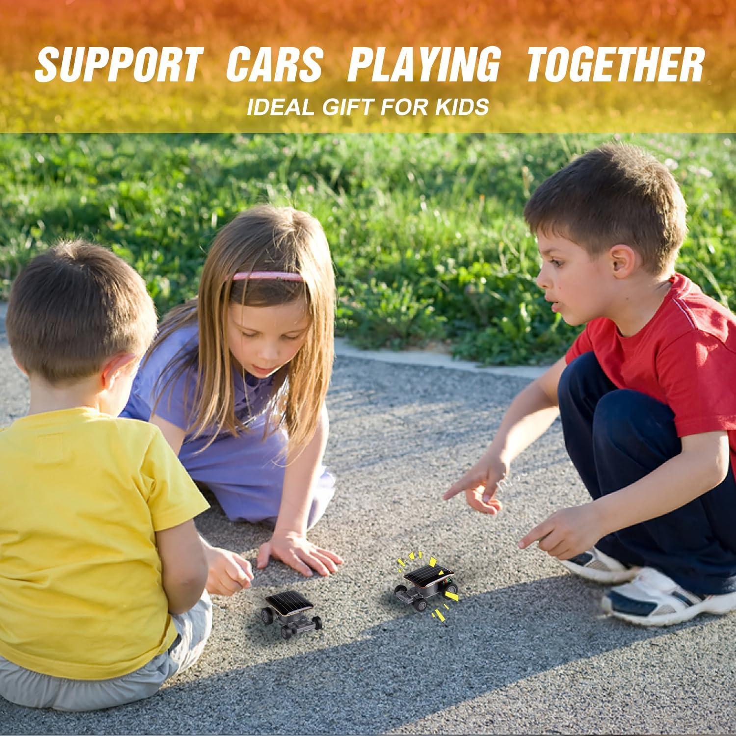 Coche Solar Educativo PSKTYTY para Niños 2-10 Años