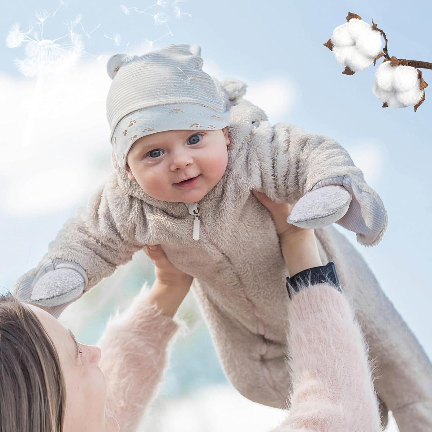 Manoplas para Bebés ONESING 0-6 Meses Sin Rasguños Multicolor