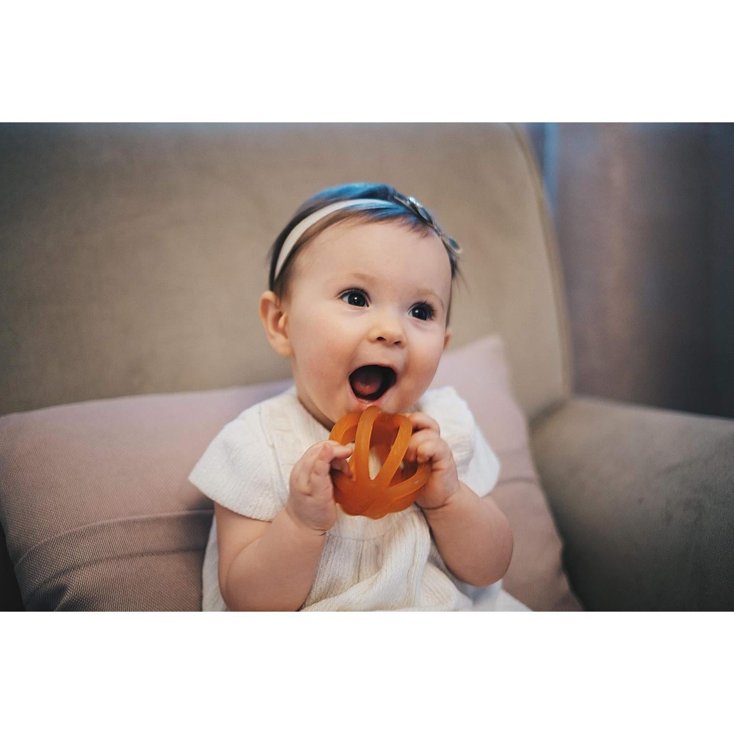 Chupete de Goma Natural Calmies para Bebés Sin BPA 7.6cm