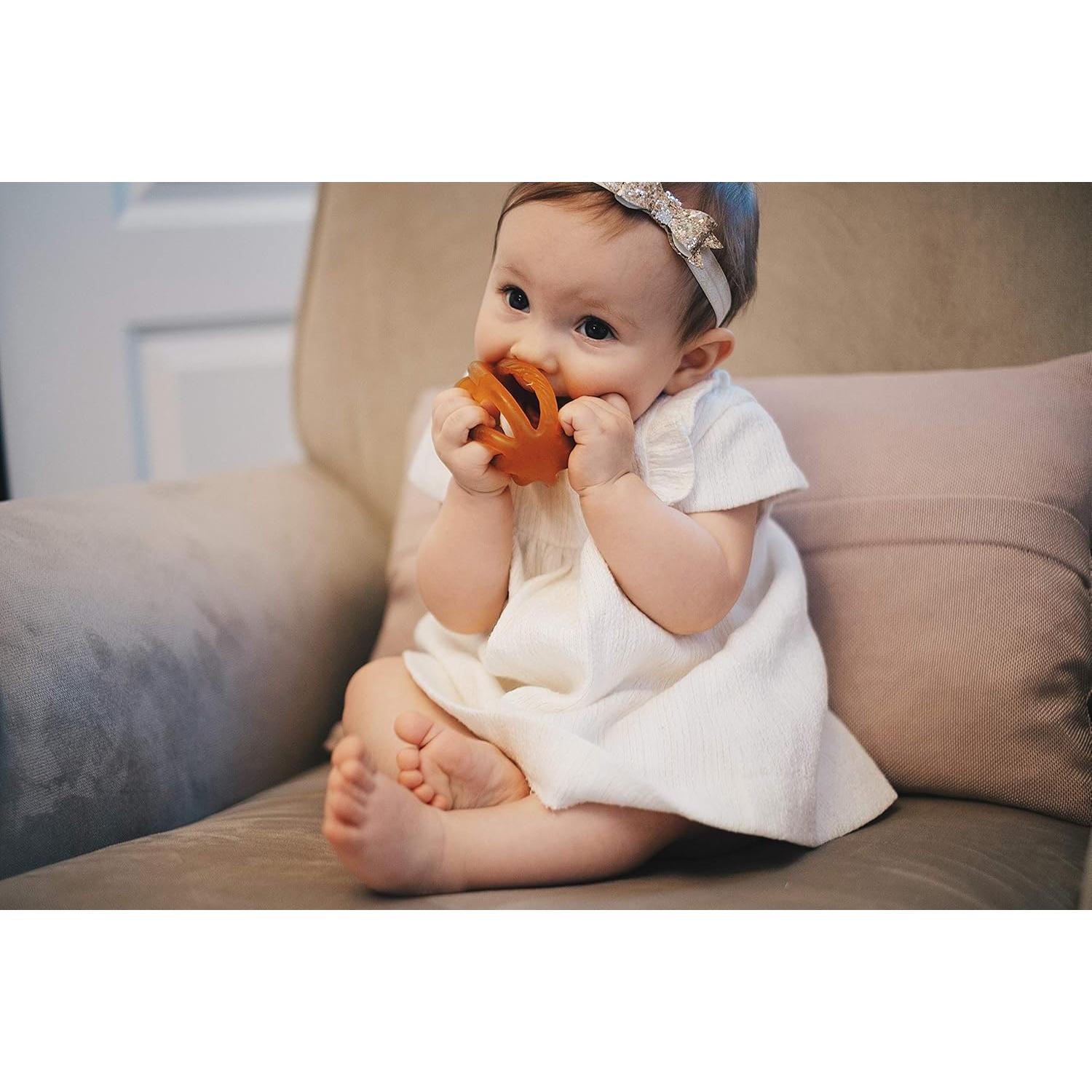 Chupete de Goma Natural Calmies para Bebés Sin BPA 7.6cm