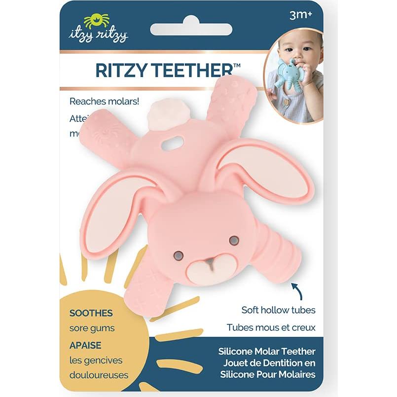 Mordedor para Bebés Itzy Ritzy Conejo - Silicona 100% Segura