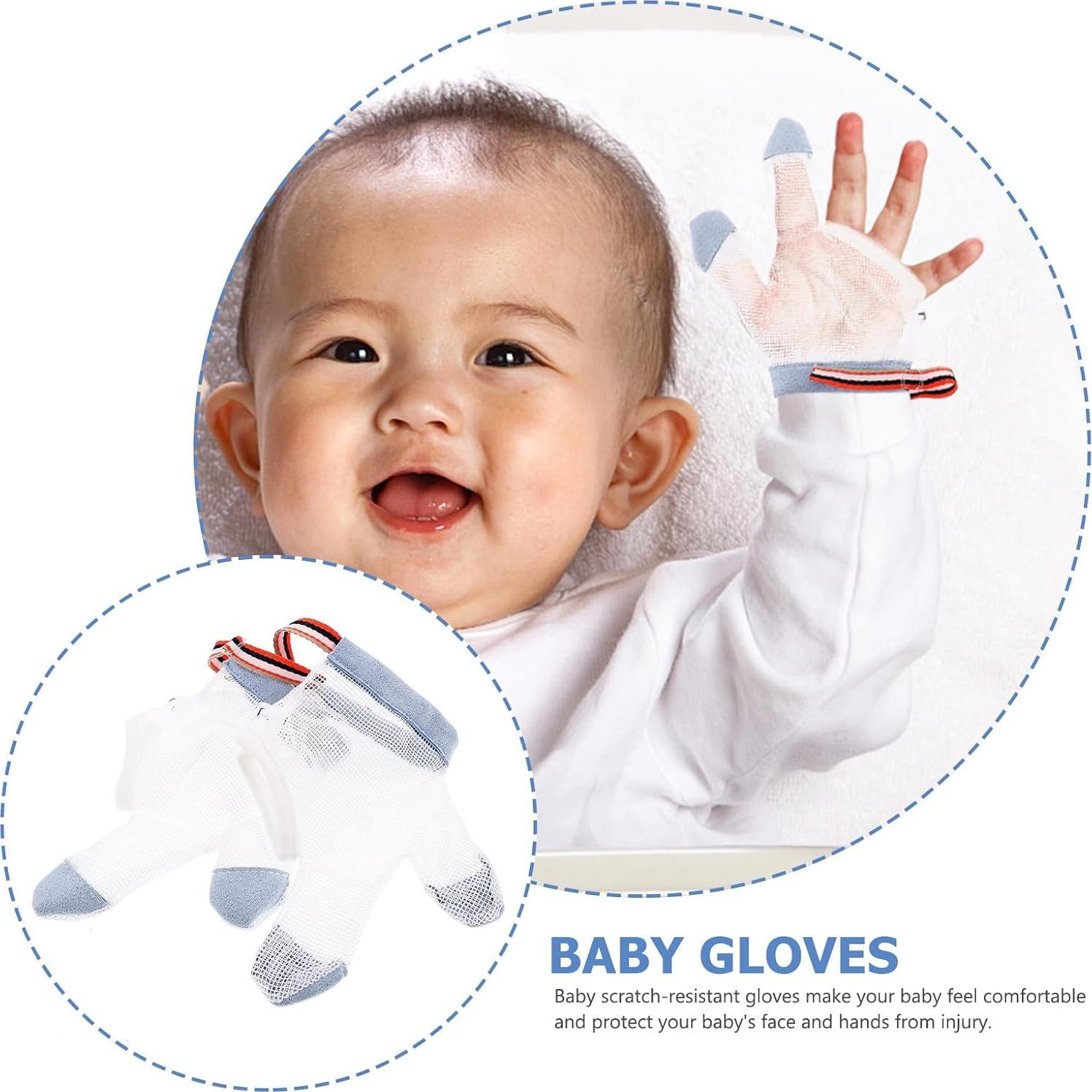 Guantes Anticomida Kisangel para Bebés - Nylon Transpirable