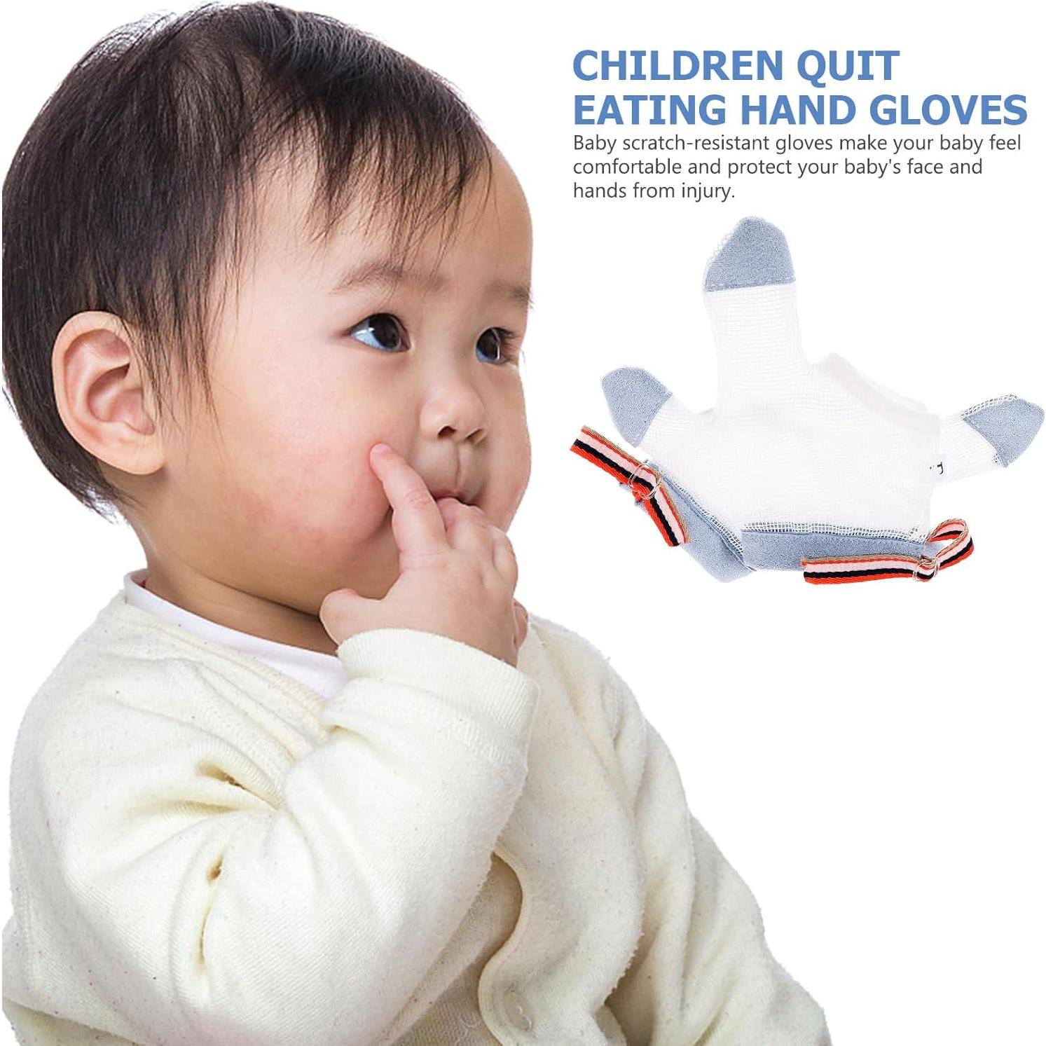 Guantes Anticomida Kisangel para Bebés - Nylon Transpirable