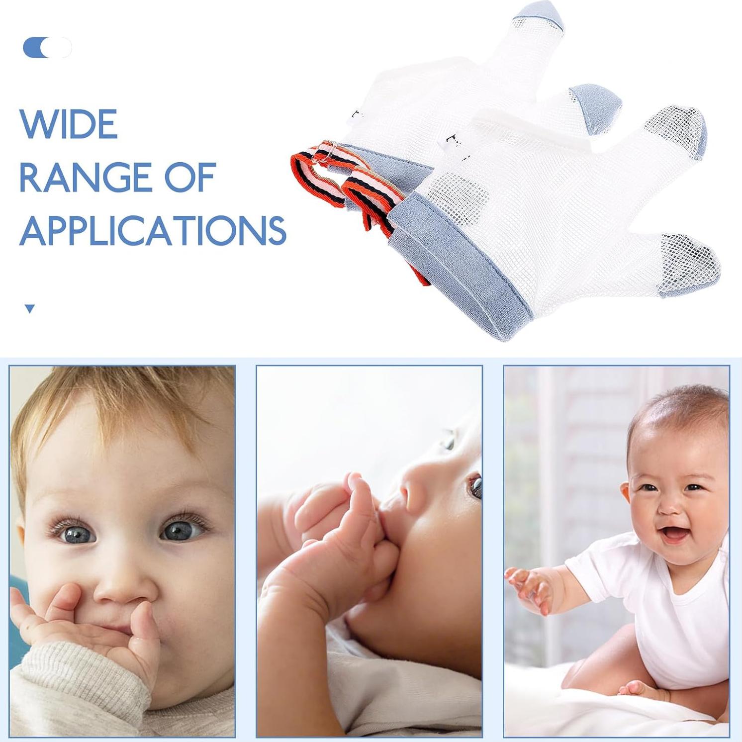 Guantes Anticomida Kisangel para Bebés - Nylon Transpirable