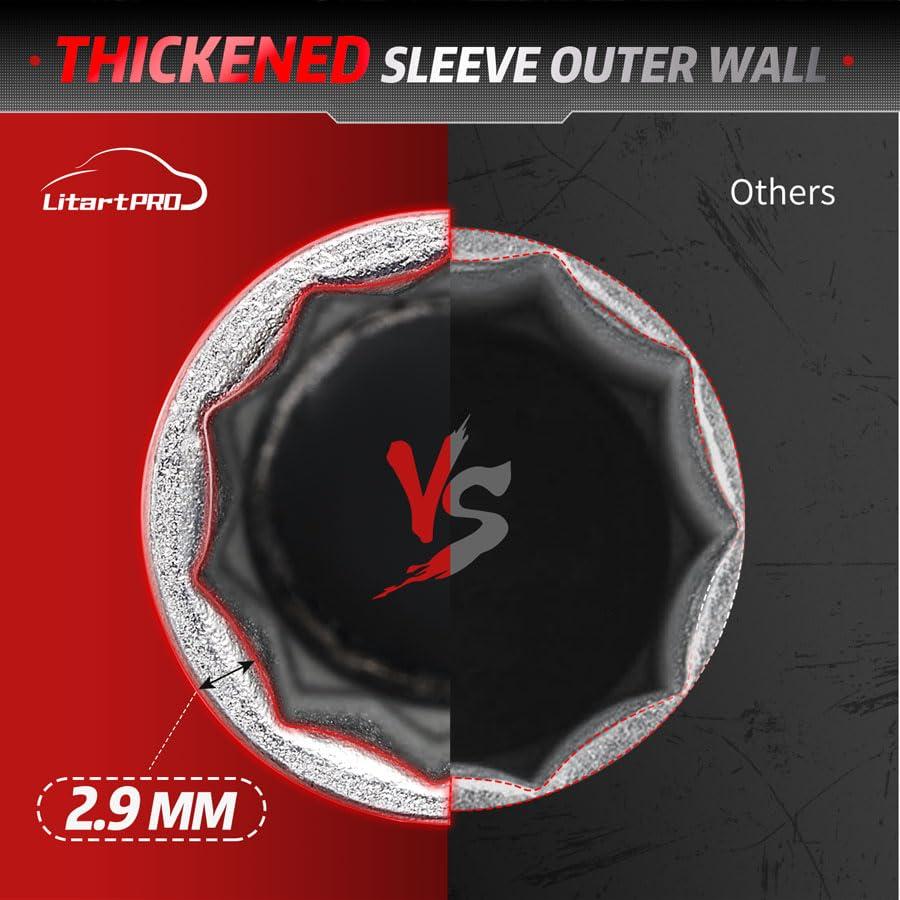 Llave de Repuesto para Tuercas de Spline LitartPRO TA20-17/19