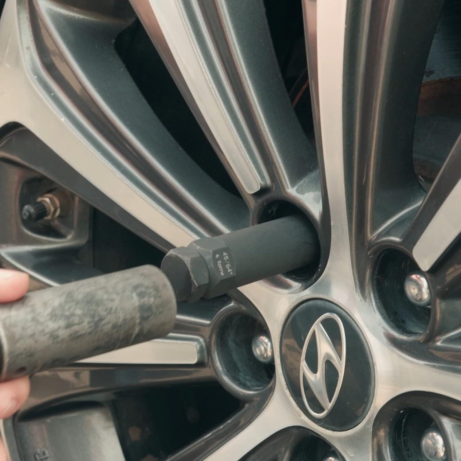 Kit de Herramientas ABN para Remover Tuercas de Bloqueo 16p