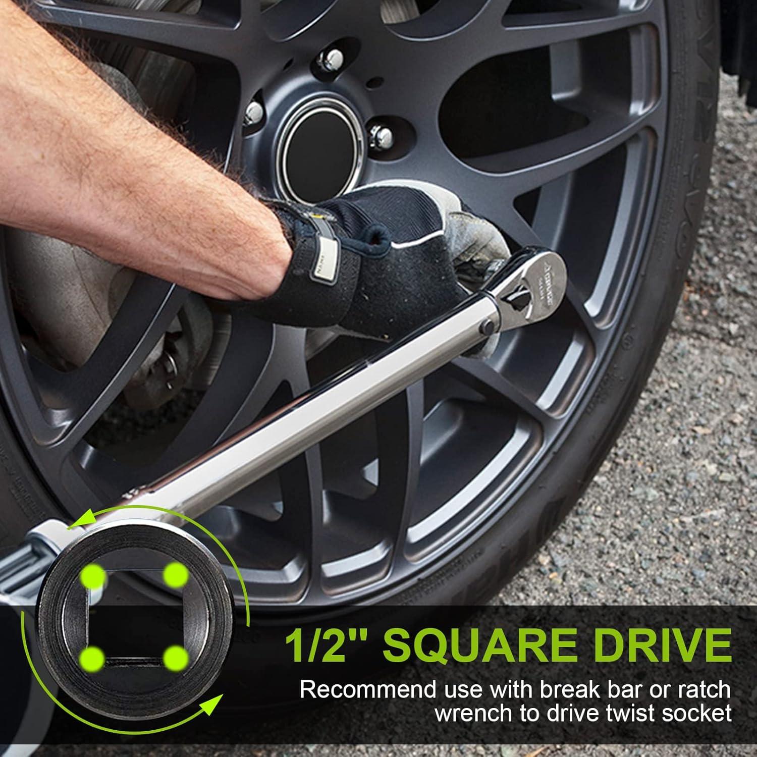 Juego de Extractores de Tuercas Spurtar 5 Pcs 17-22mm