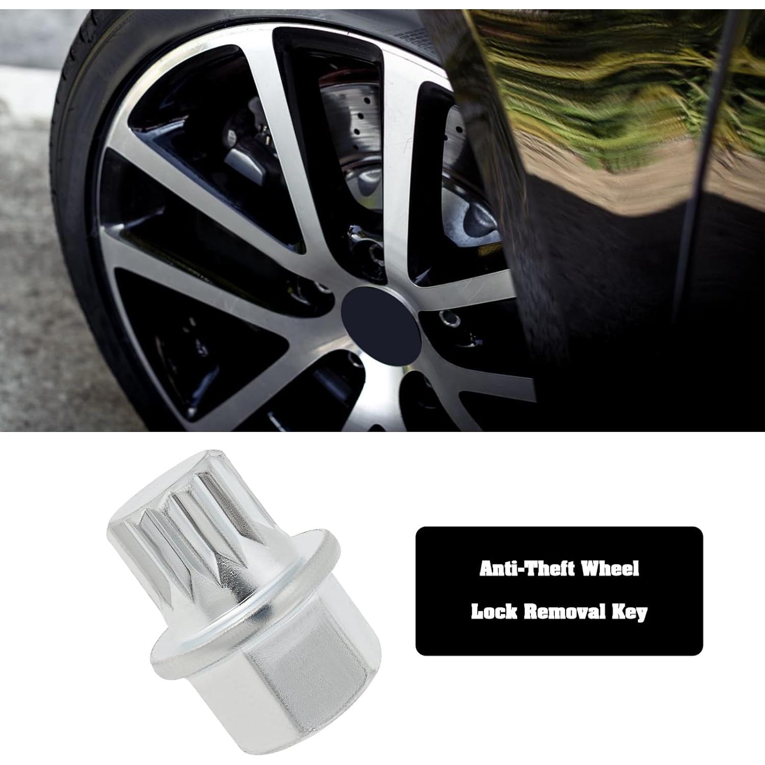 Llave de Remoción de Rueda Antirrobo YINETTECH ABC-3 29x23mm