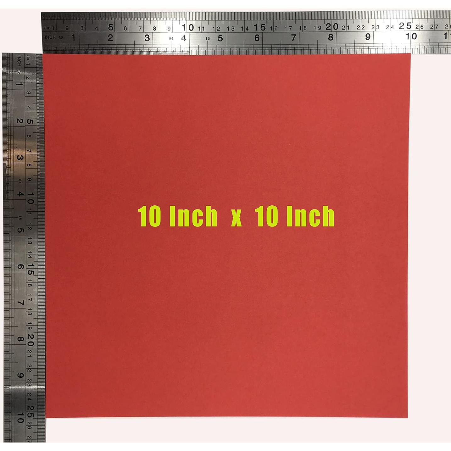 Papel de Origami Gnatural 100 Hojas 25.4x25.4cm 10 Colores