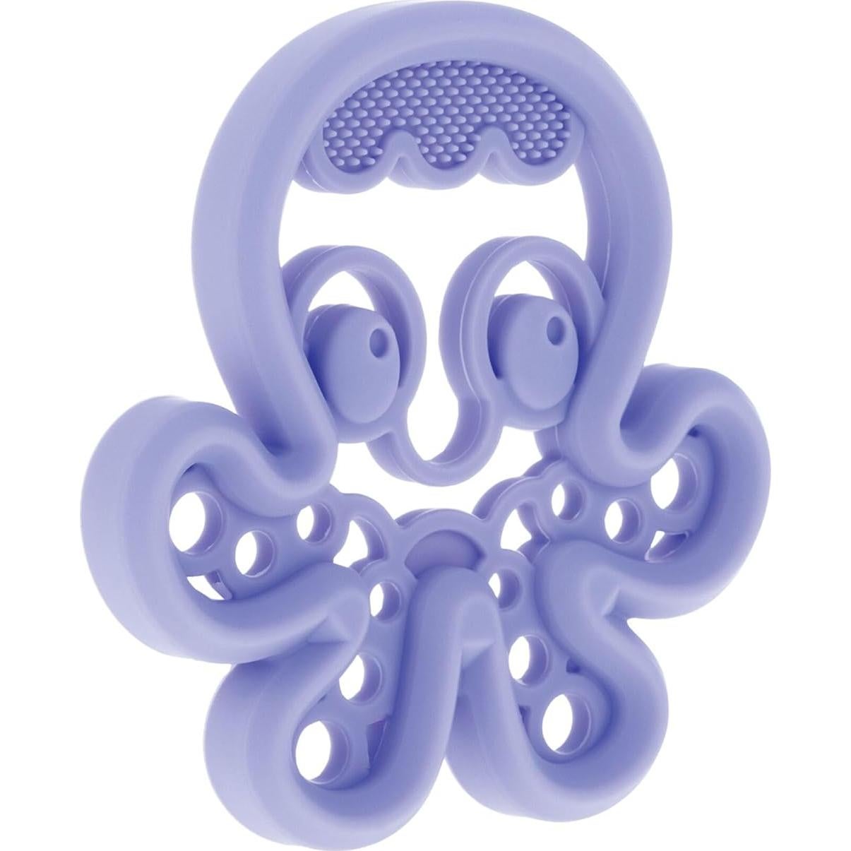 Mordedor de Silicona Nuby para Bebés 3+ Meses - Búho y Pulpo
