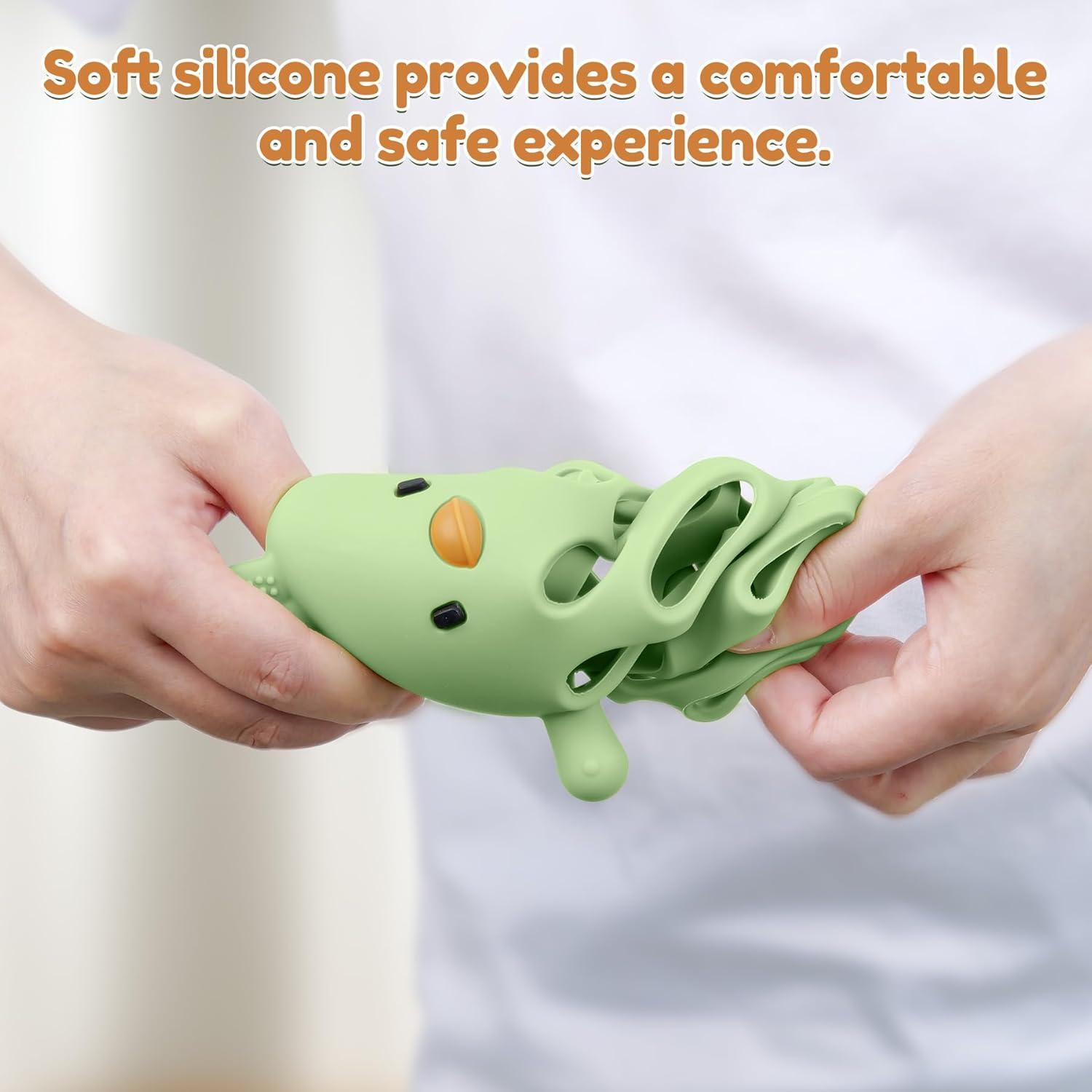 Juguete de Dentición MCGMITT Silicona Verde para Bebés