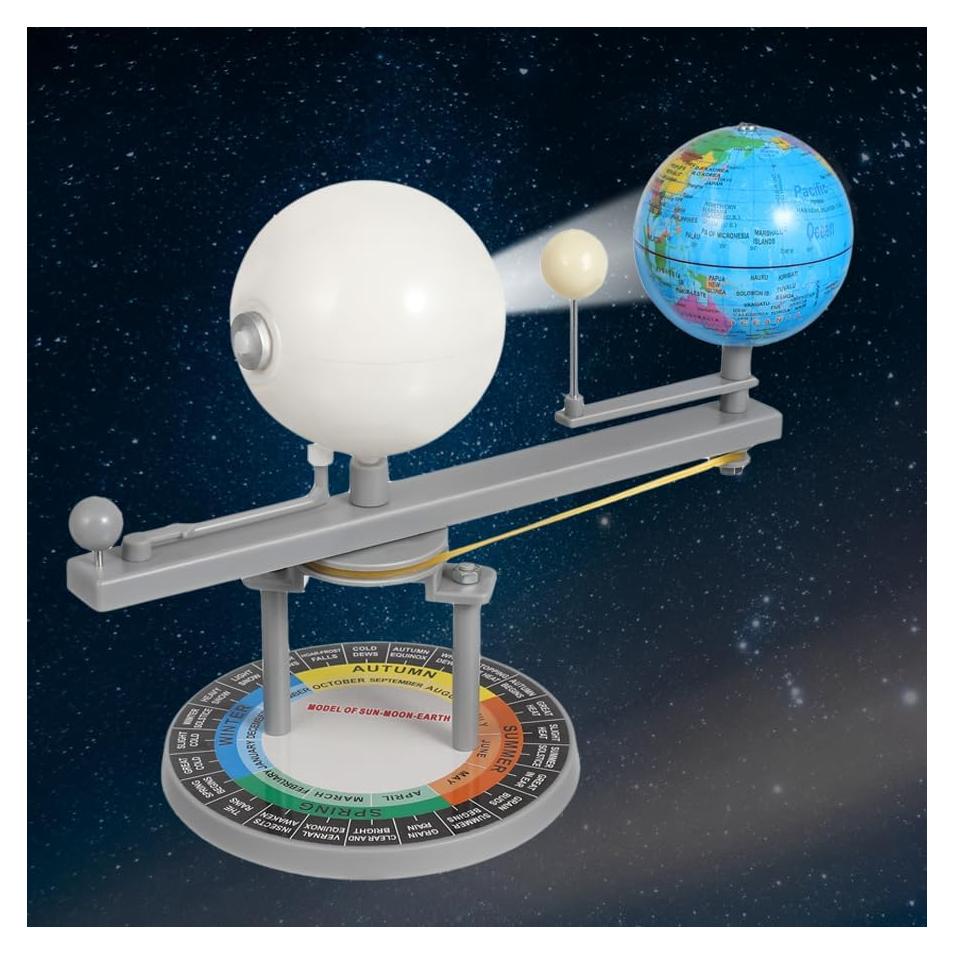 Modelo Orbital Sol Tierra Luna Vaguelly 25.9x10.9cm Educativo