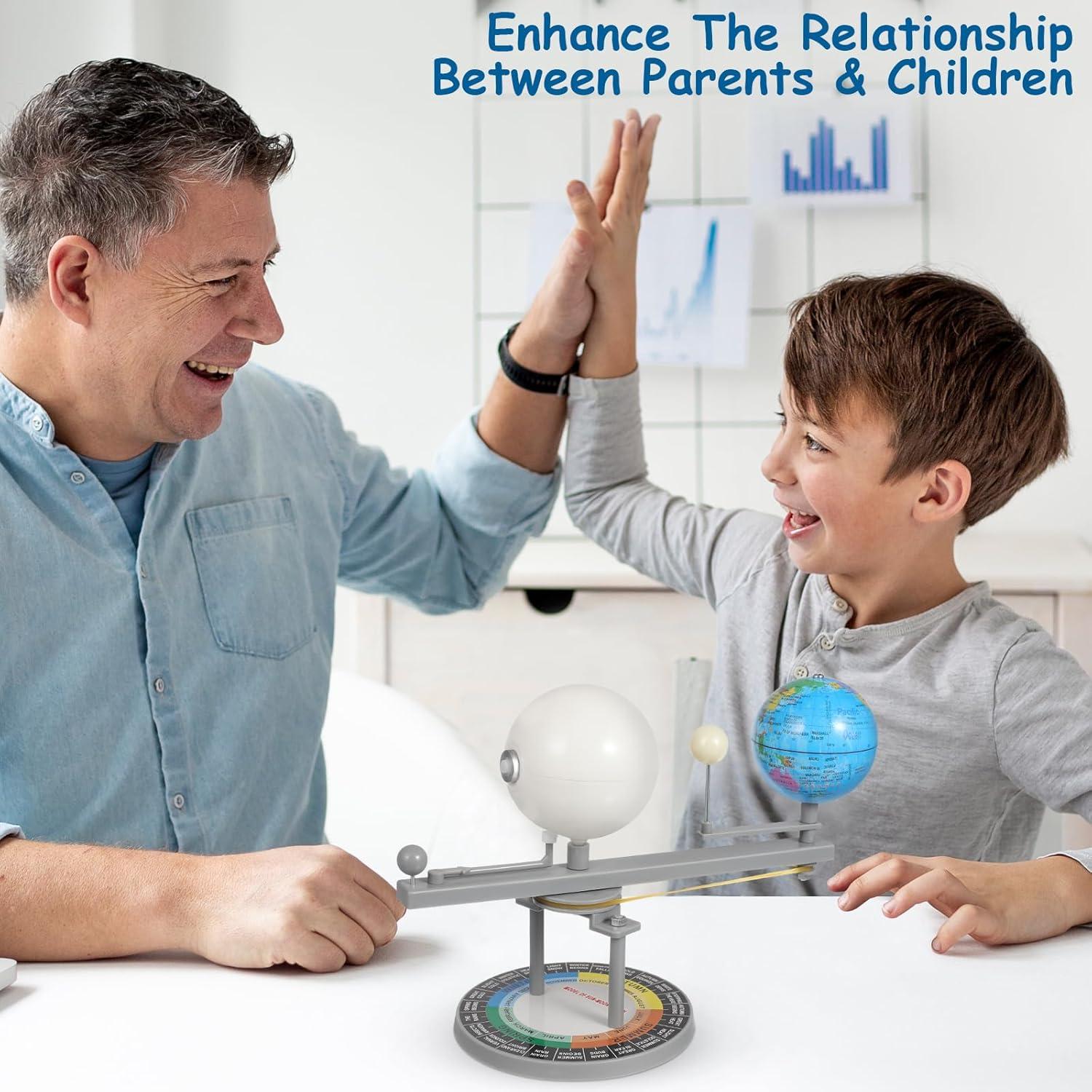 Modelo Orbital Sol Tierra Luna Vaguelly 25.9x10.9cm Educativo