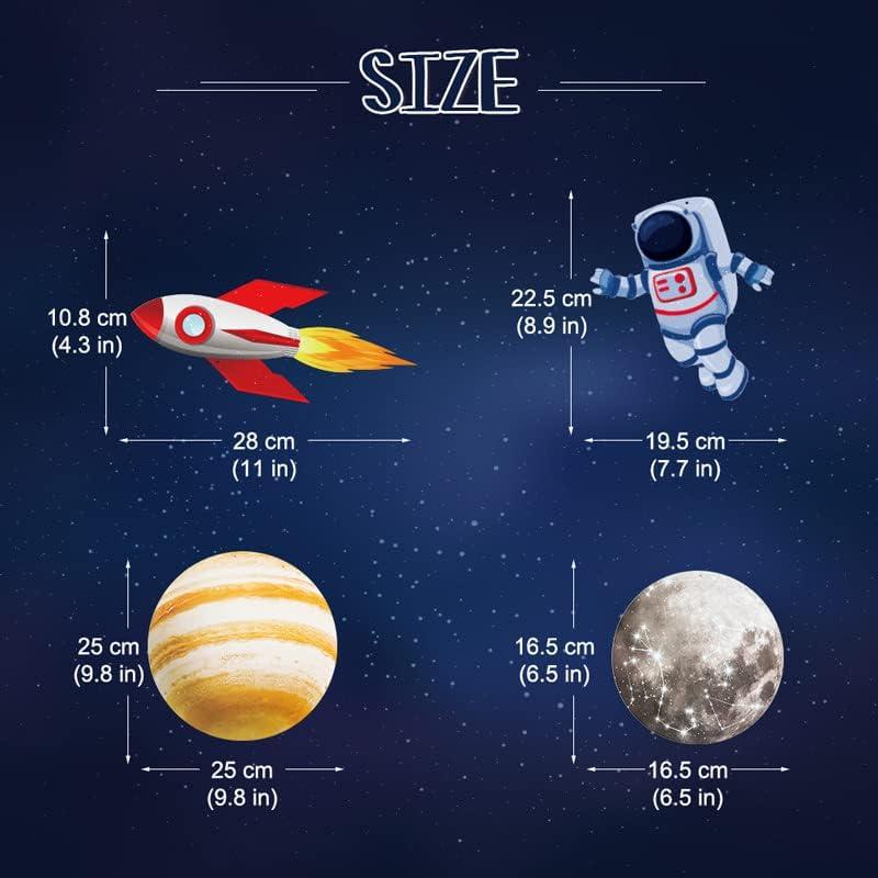 10 Decoraciones Colgantes Espaciales Sistema Solar CF104