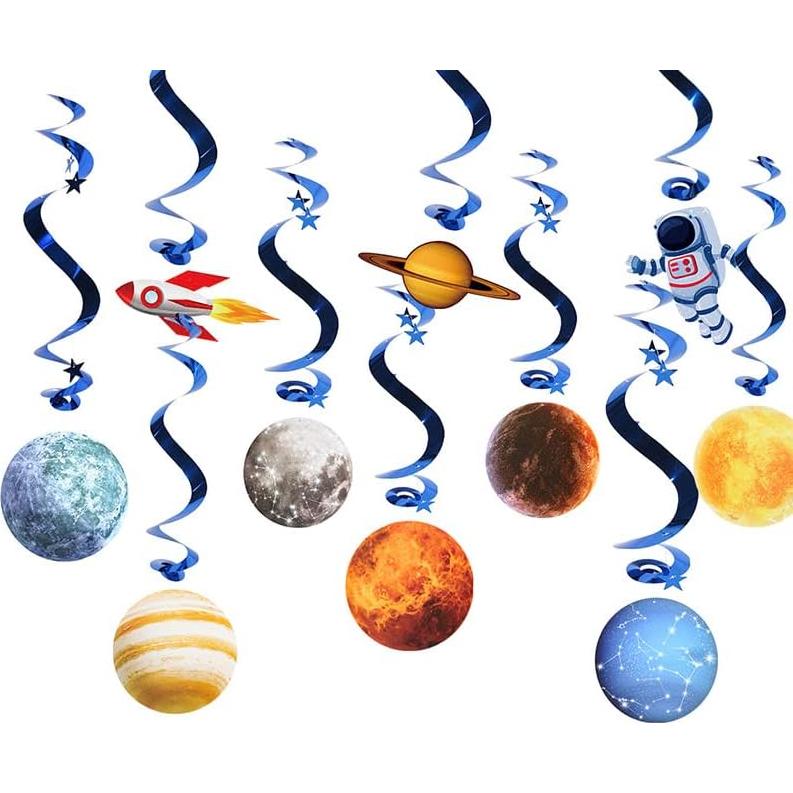 10 Decoraciones Colgantes Espaciales Sistema Solar CF104
