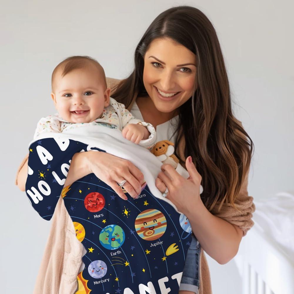 Manta de Franela ARTBLANKET Planetas del Sistema Solar 76x102 cm