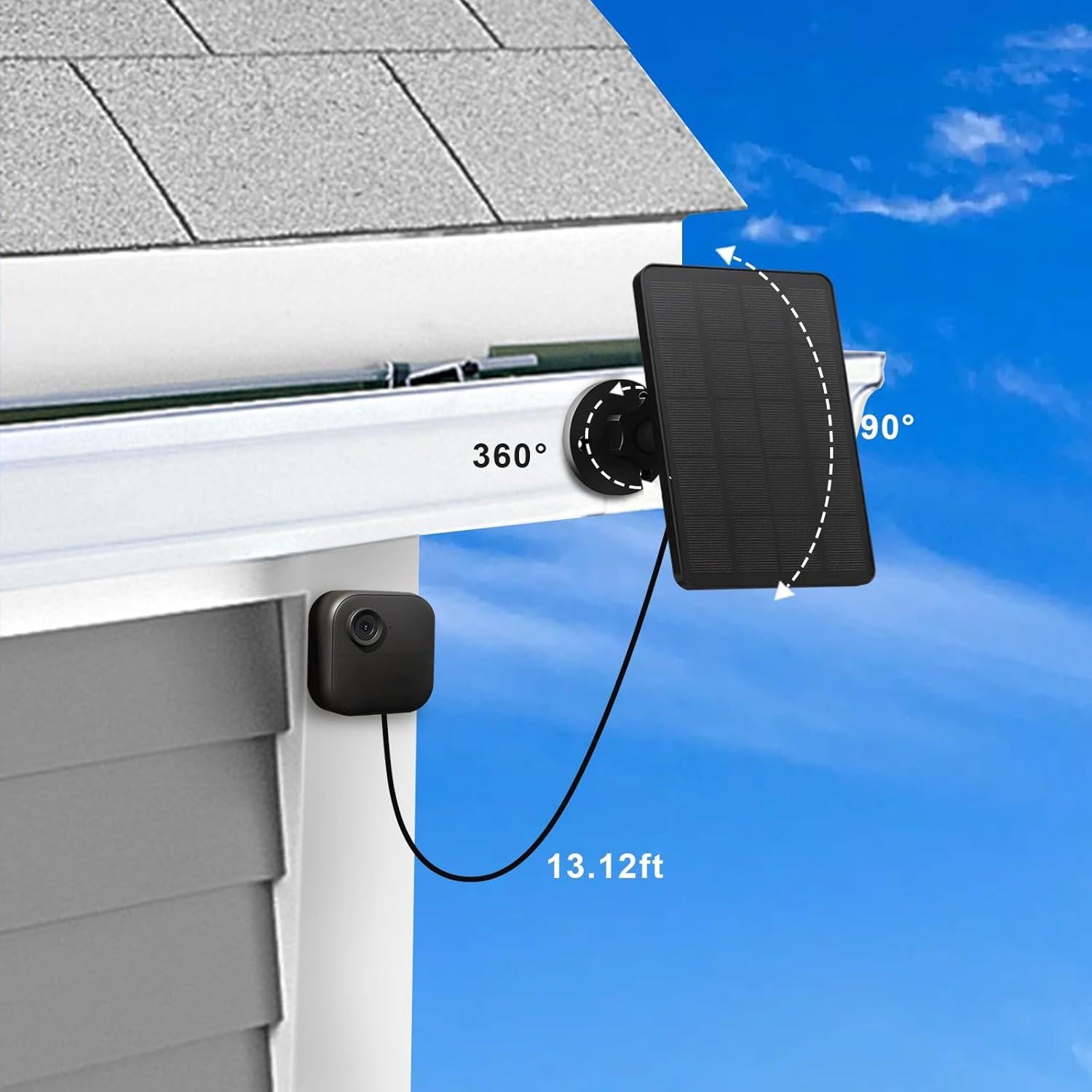 Panel Solar 4W YCTechCam para Cámara Blink Outdoor 4