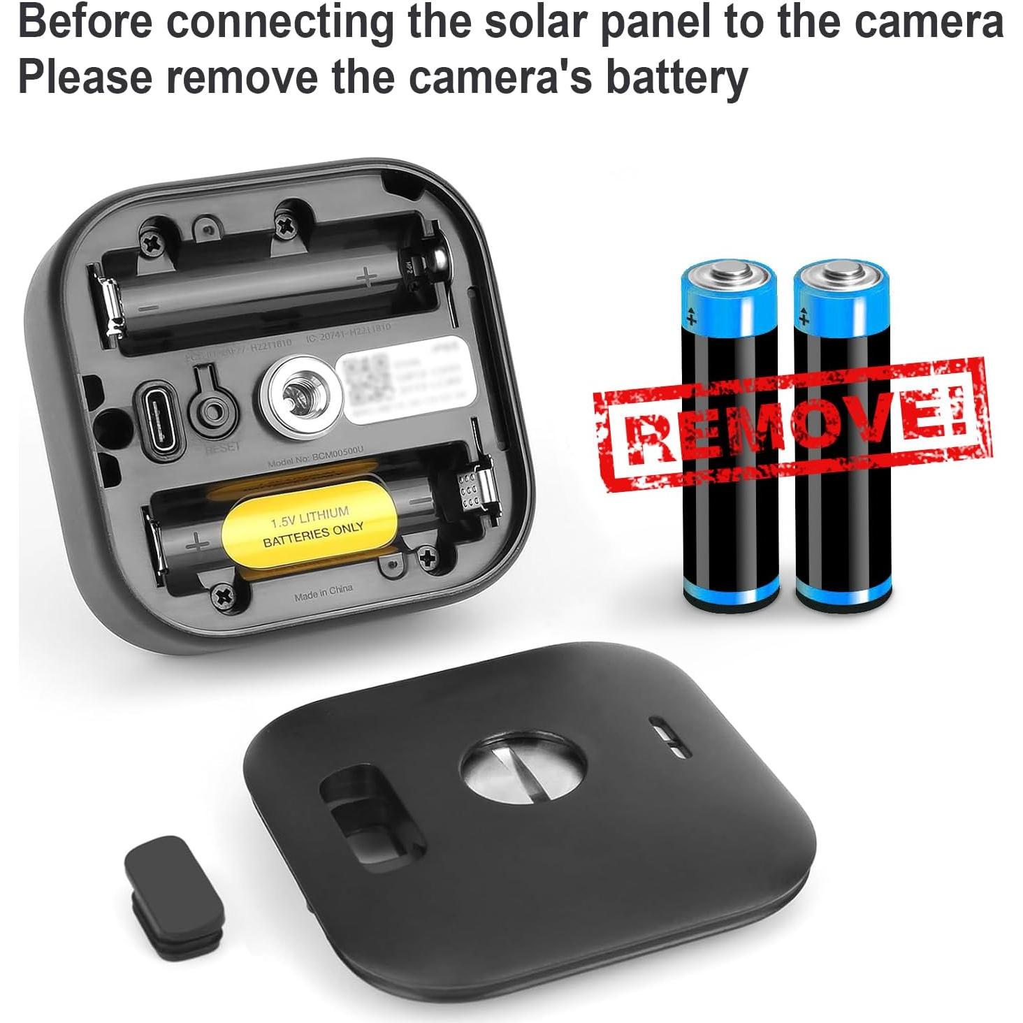 Panel Solar 4W YCTechCam para Cámara Blink Outdoor 4