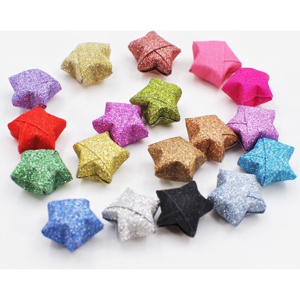 Papel para Origami Yeooyoor 360 Hojas 18 Colores Brillantes