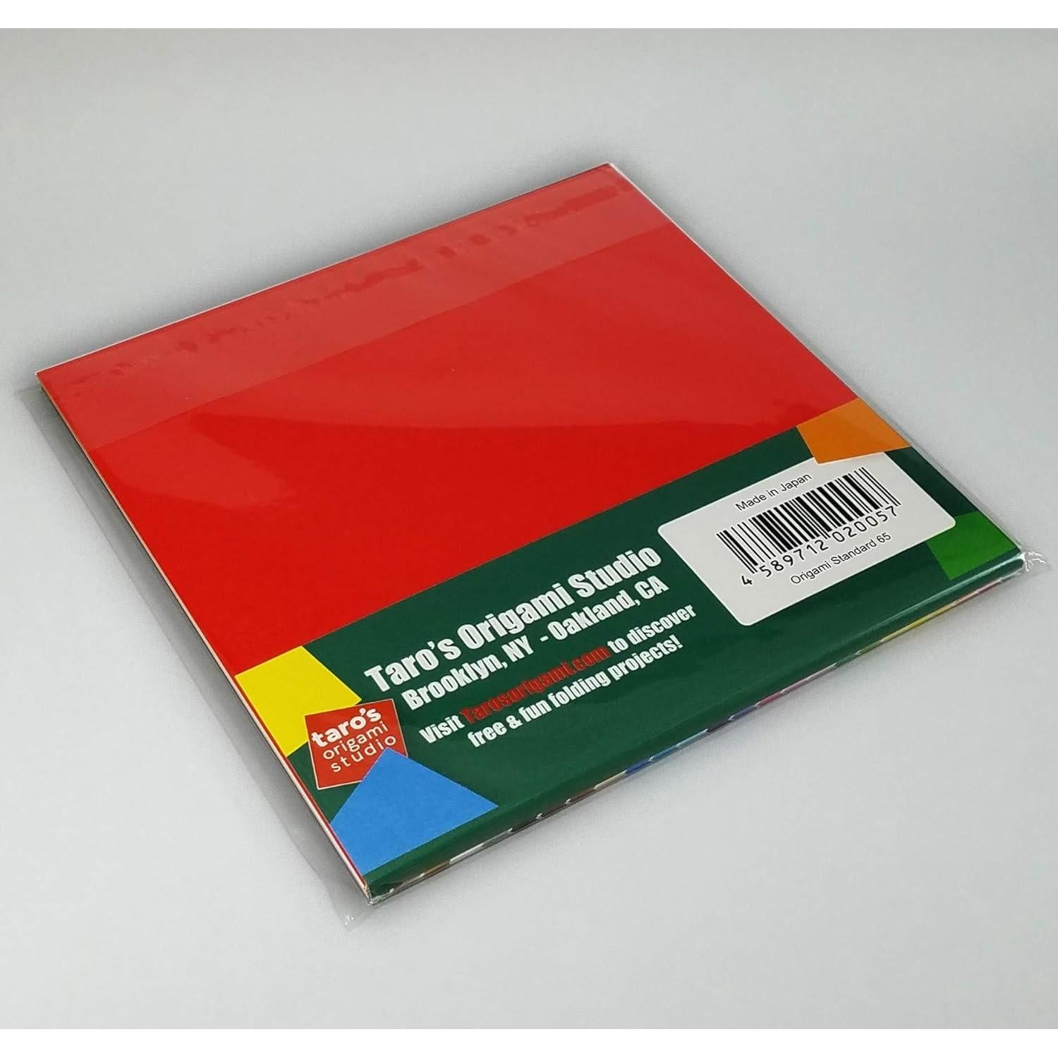 Papel Japonés Premium 15 cm Estudio de Origami Taro 65 Hojas