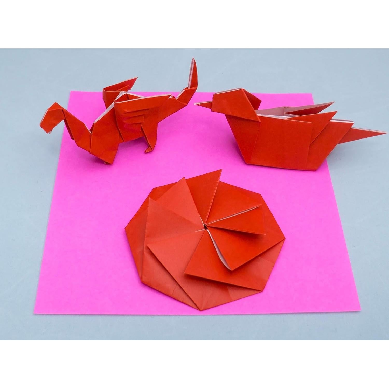 Papel Japonés Premium 15 cm Estudio de Origami Taro 65 Hojas