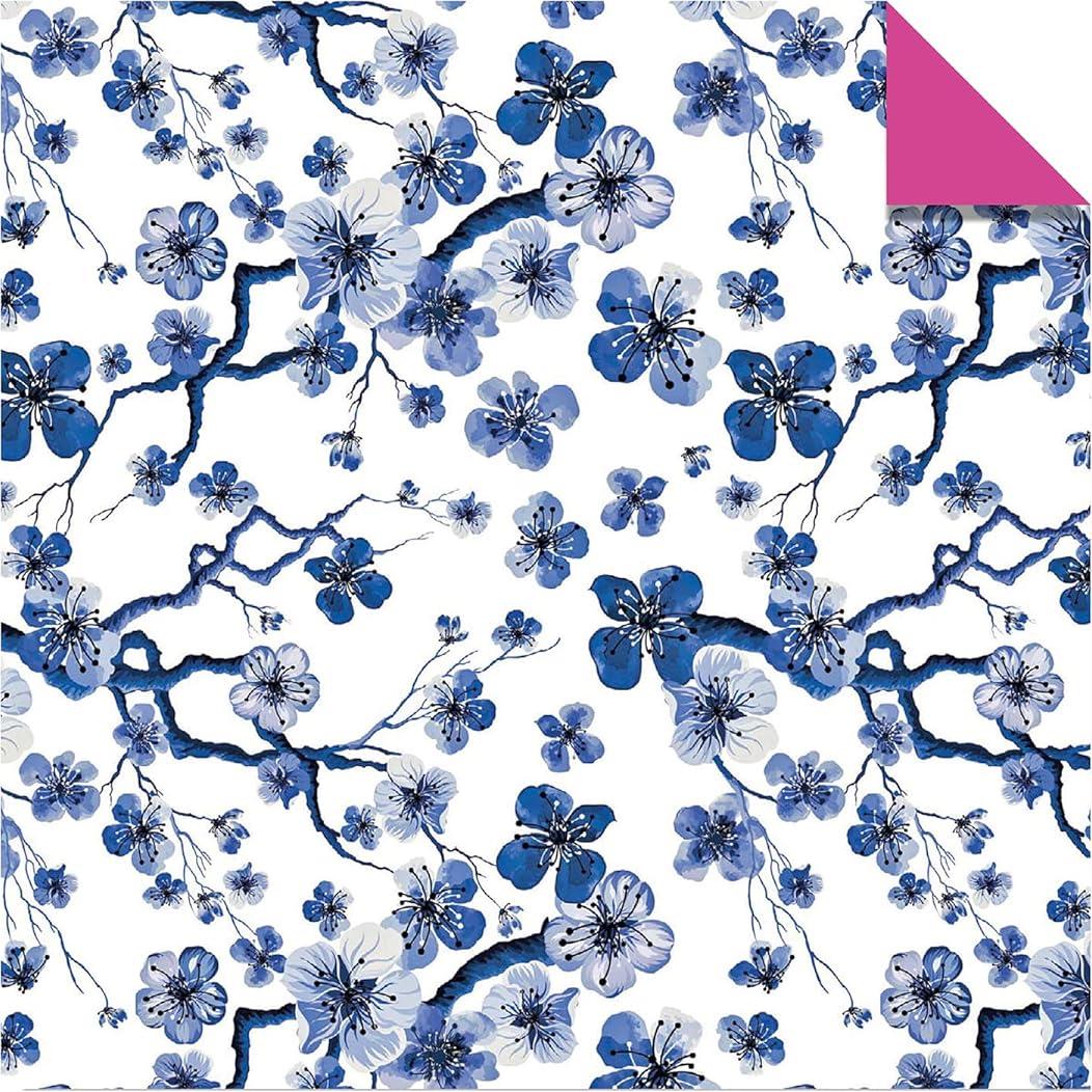 Origami Paper 500 sheets Blue and White 4" (10 cm): Double-Sided Origami Sheets Printed with 12 Different Designs