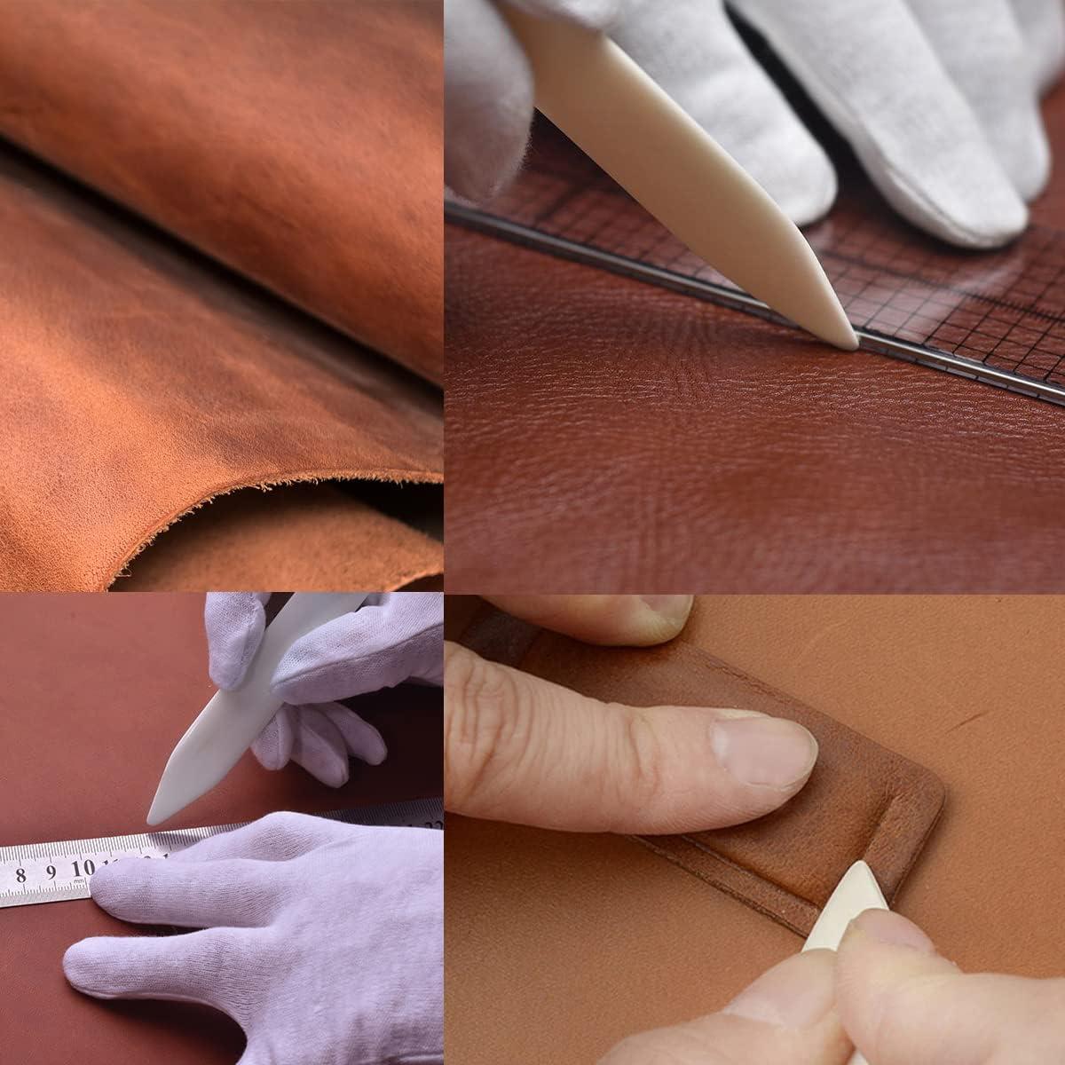 Plegador de Hueso Real DEEDYGO 2 Pcs para Manualidades