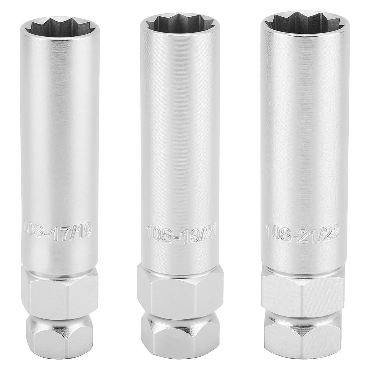 Juego de 3 Llaves de Tuerca de Rueda MIXPOWER 10 Spline