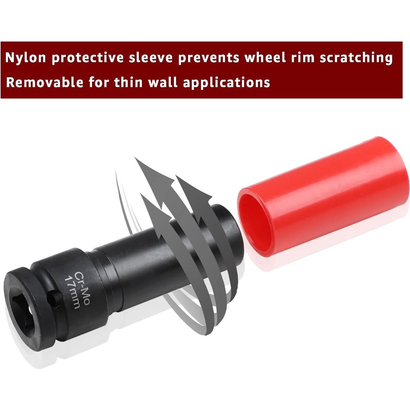 Socket de tuerca de rueda ITEQ 17mm para Mercedes Benz