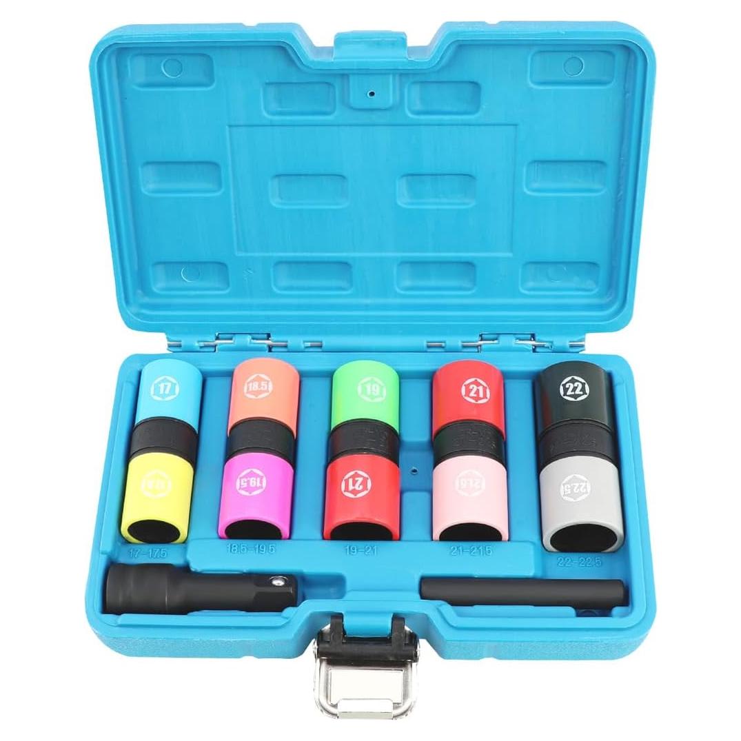 Juego de Enchufes Invertibles DPTOOL 22 Piezas 1/2"