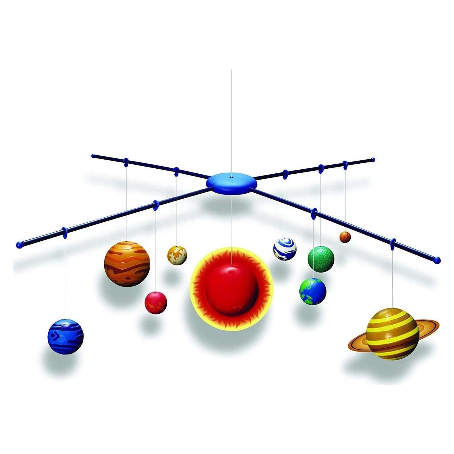 Kit de Móvil 3D del Sistema Solar Brilla en la Oscuridad Star Magic