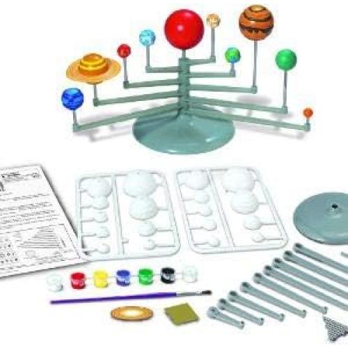 Kit de Móvil 3D del Sistema Solar Brilla en la Oscuridad Star Magic