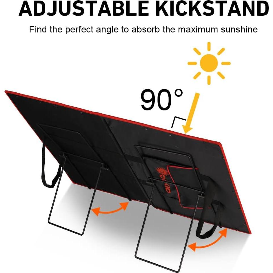 Soporte de Panel Solar DOKIO Ajuste Rápido Metal 2.20 kg