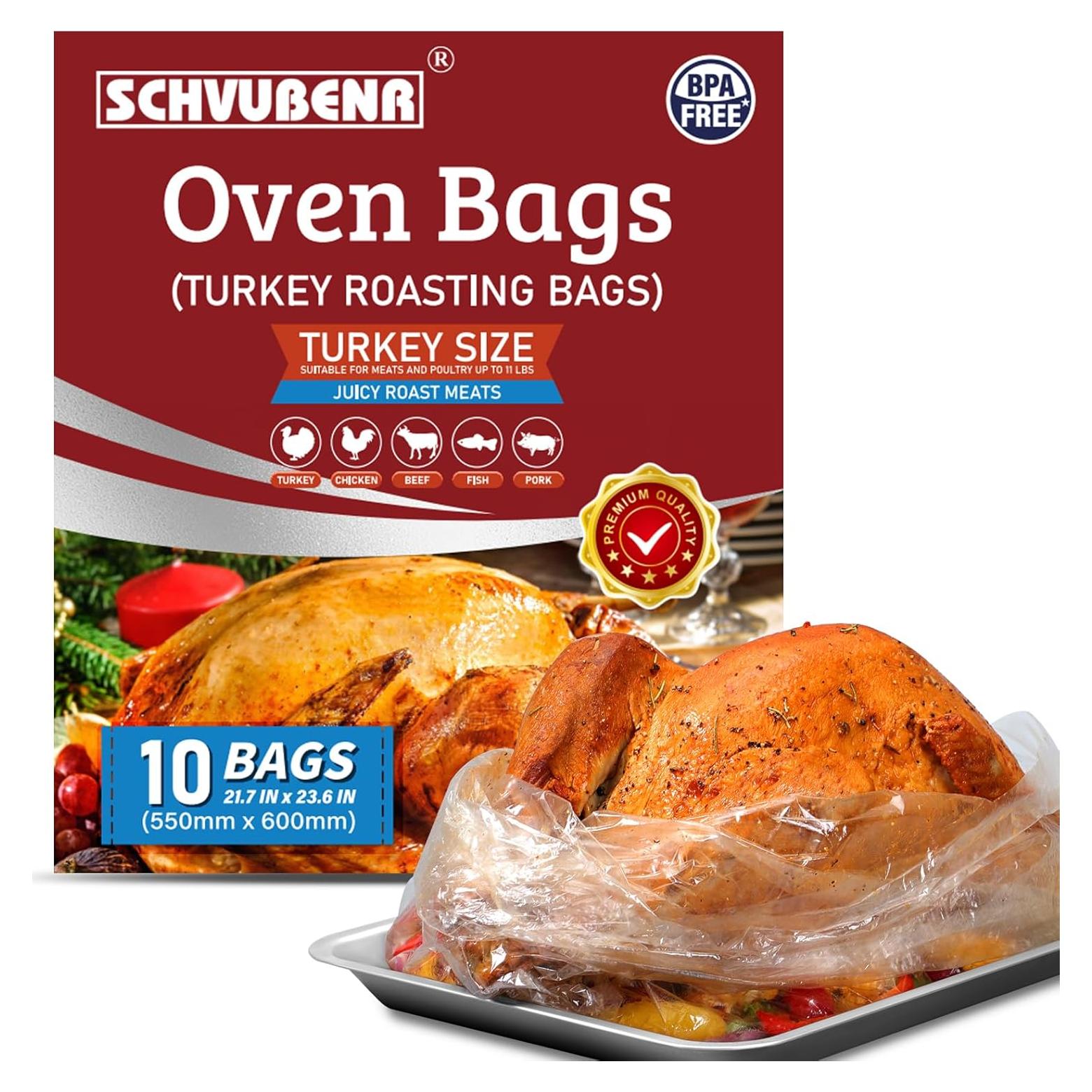 Bolsas para Horno de Pavo SCHVUBENR 10 Cuentas 55x60 cm