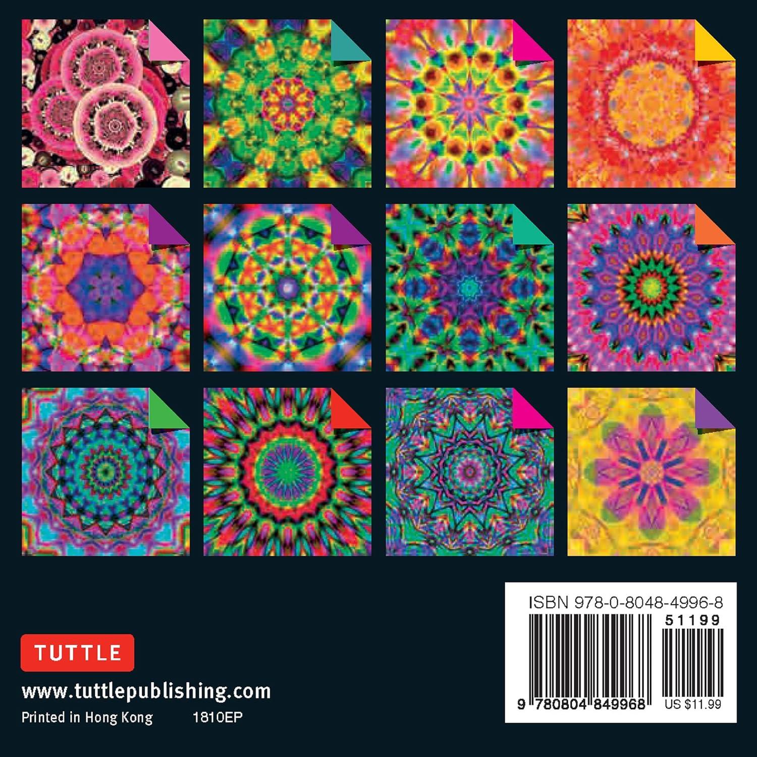 Origami Paper 500 sheets Kaleidoscope Patterns 4" (10 cm): Tuttle Origami Paper: Double-Sided Origami Sheets Printed with 12 Different Colorful Patterns