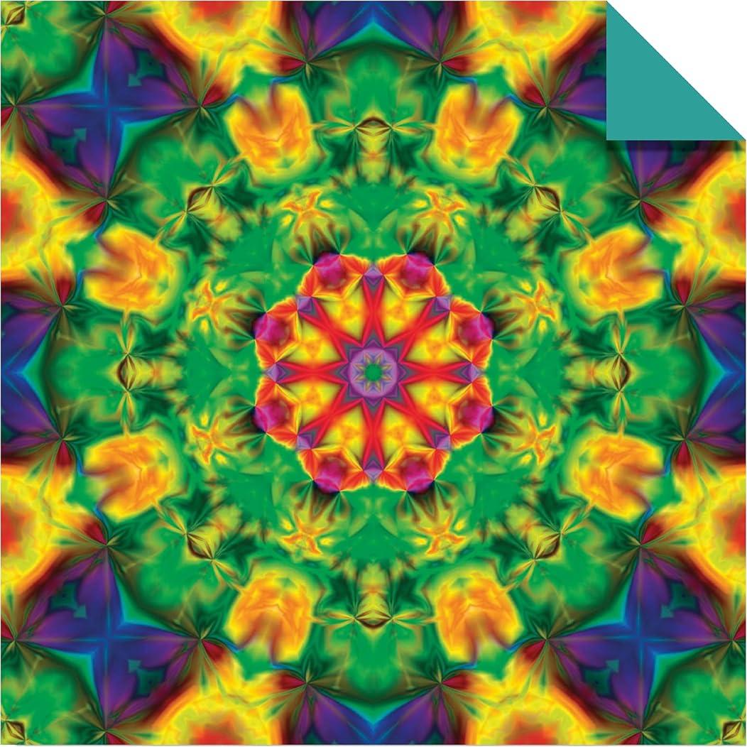 Origami Paper 500 sheets Kaleidoscope Patterns 4" (10 cm): Tuttle Origami Paper: Double-Sided Origami Sheets Printed with 12 Different Colorful Patterns