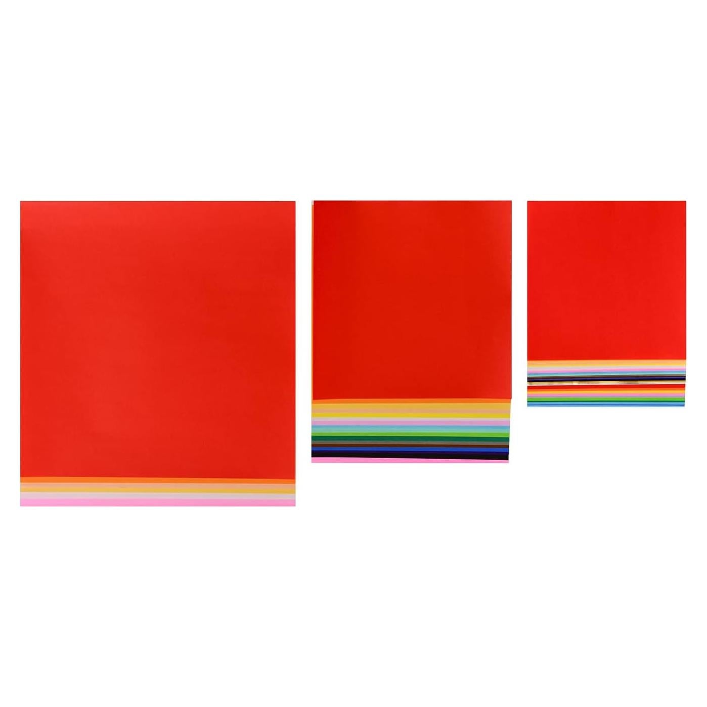 Papel Origami Yasutomo 55 Hojas Colores Sólidos 11.43-20.32 cm