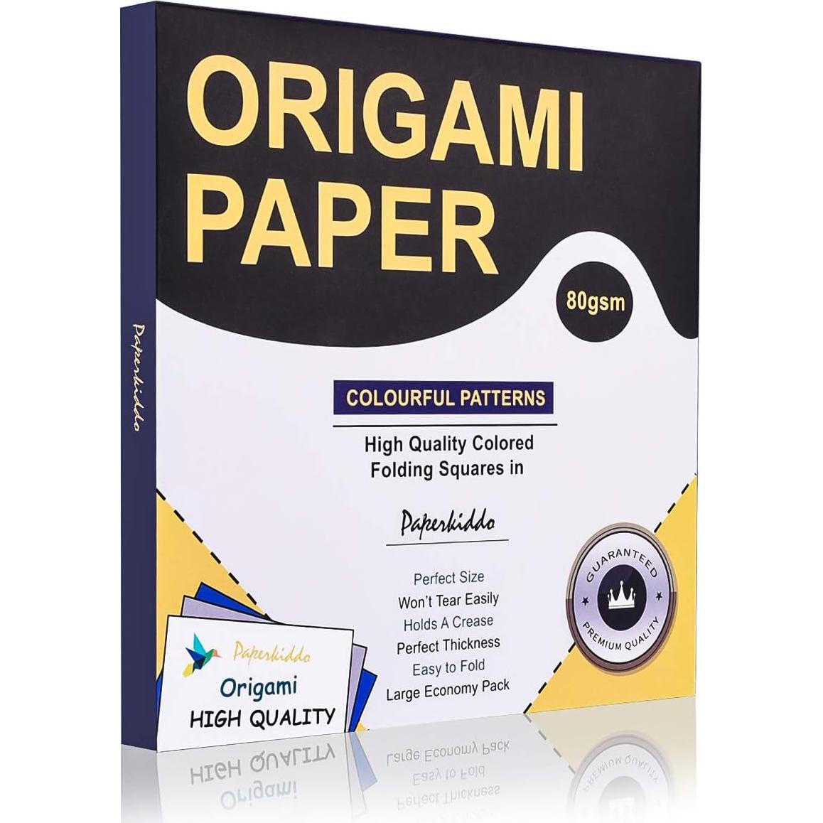 Papel de Origami Washi Japonés PaperKiddo 100 Hojas 15x15 cm