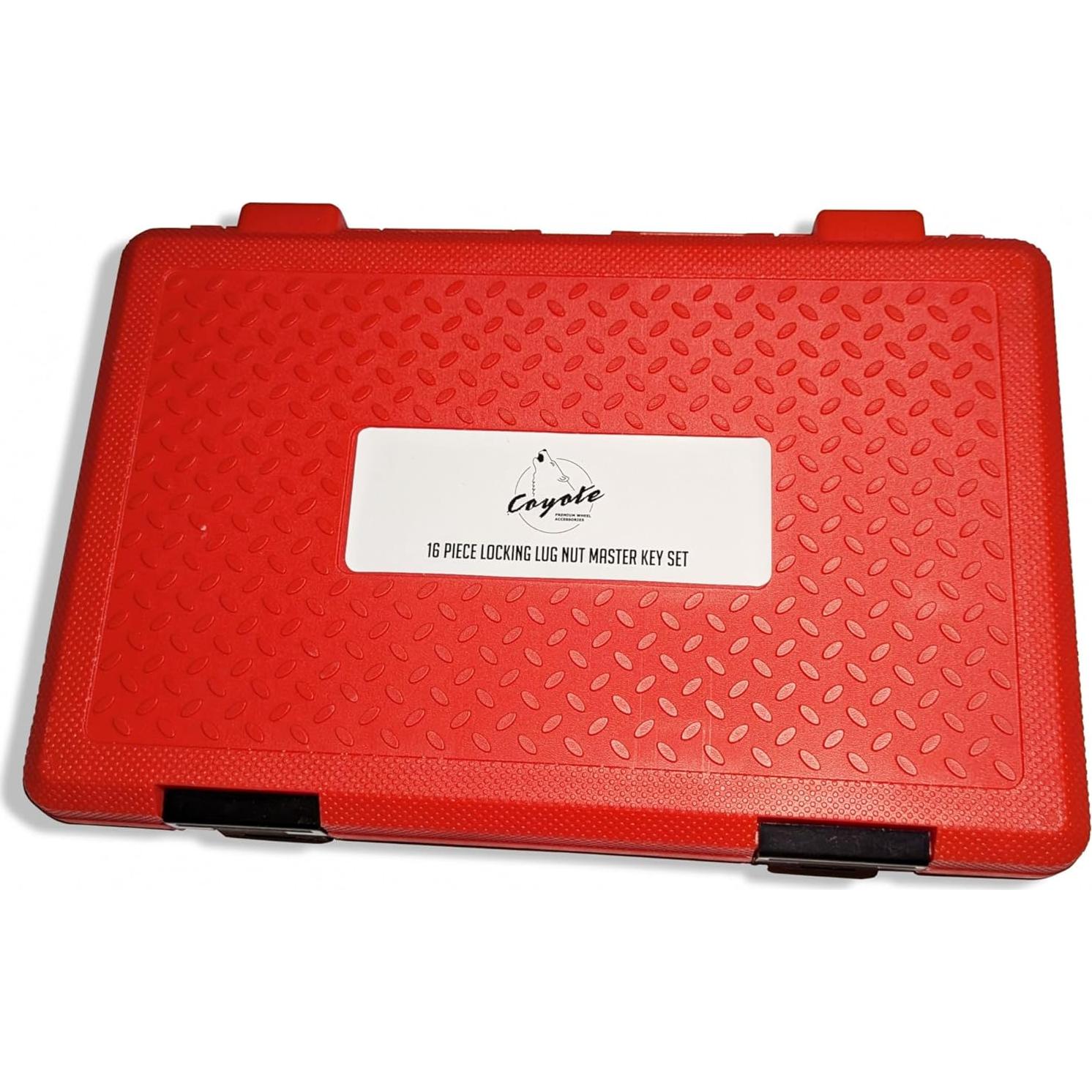 Juego de Llaves Maestras de Tuercas de Seguridad 16 Pzas