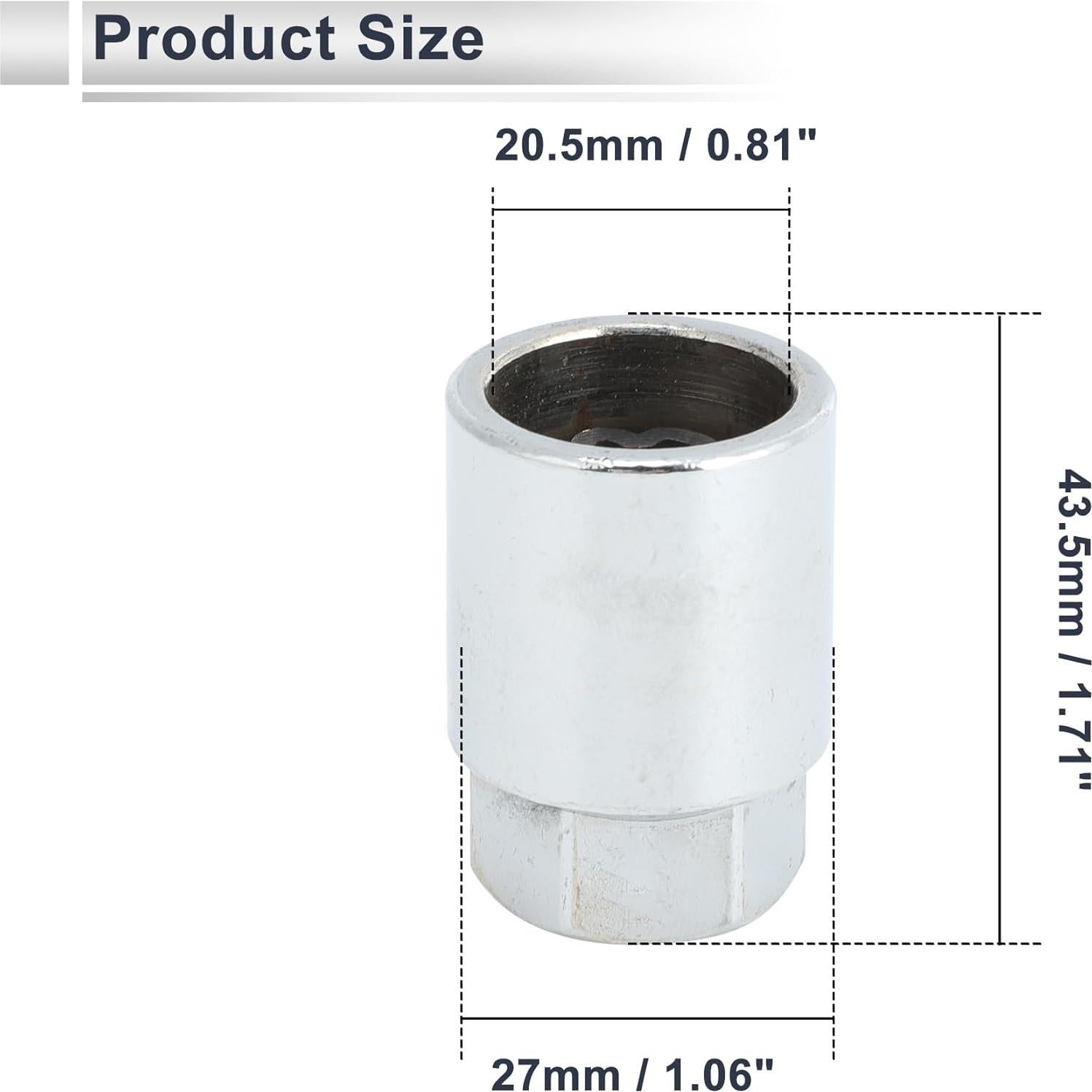 Tuerca de Bloqueo de Rueda RATCHROLL Tipo A para Toyota