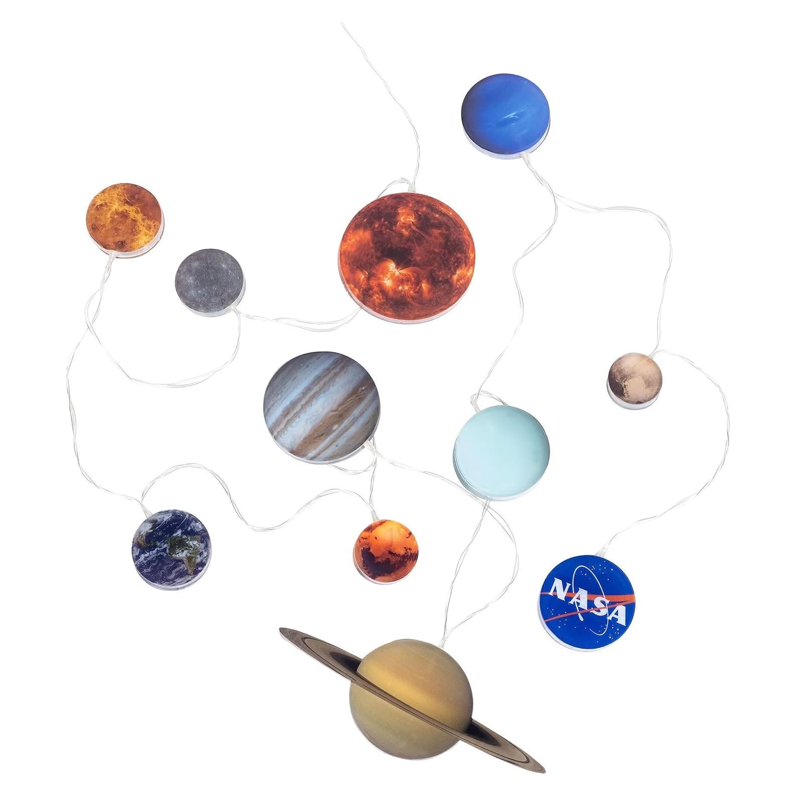 Luces de Cadena del Sistema Solar Fizz Creations 1.98m