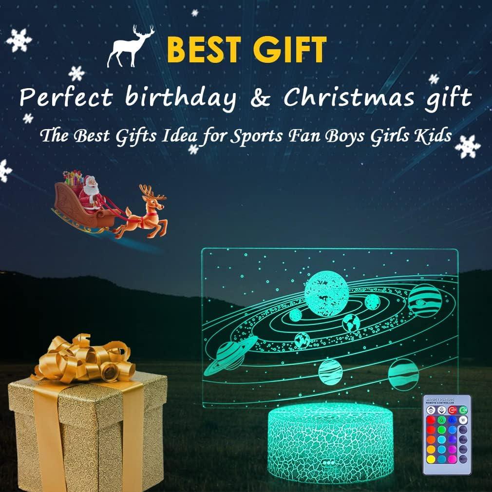 Lámpara de Ilusión Óptica 3D SEVEN LADY Luz Nocturna LED